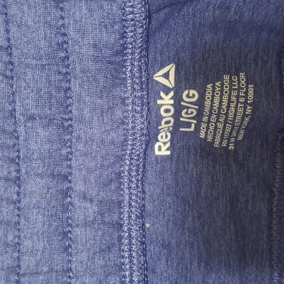 Reebok 2 Piece Tracksuit hoodie (medium) and Track Pants (large) Women's - Picture 13 of 14